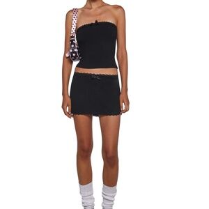 dollskill sugar thrillz Lipstick Journals Skirt Set